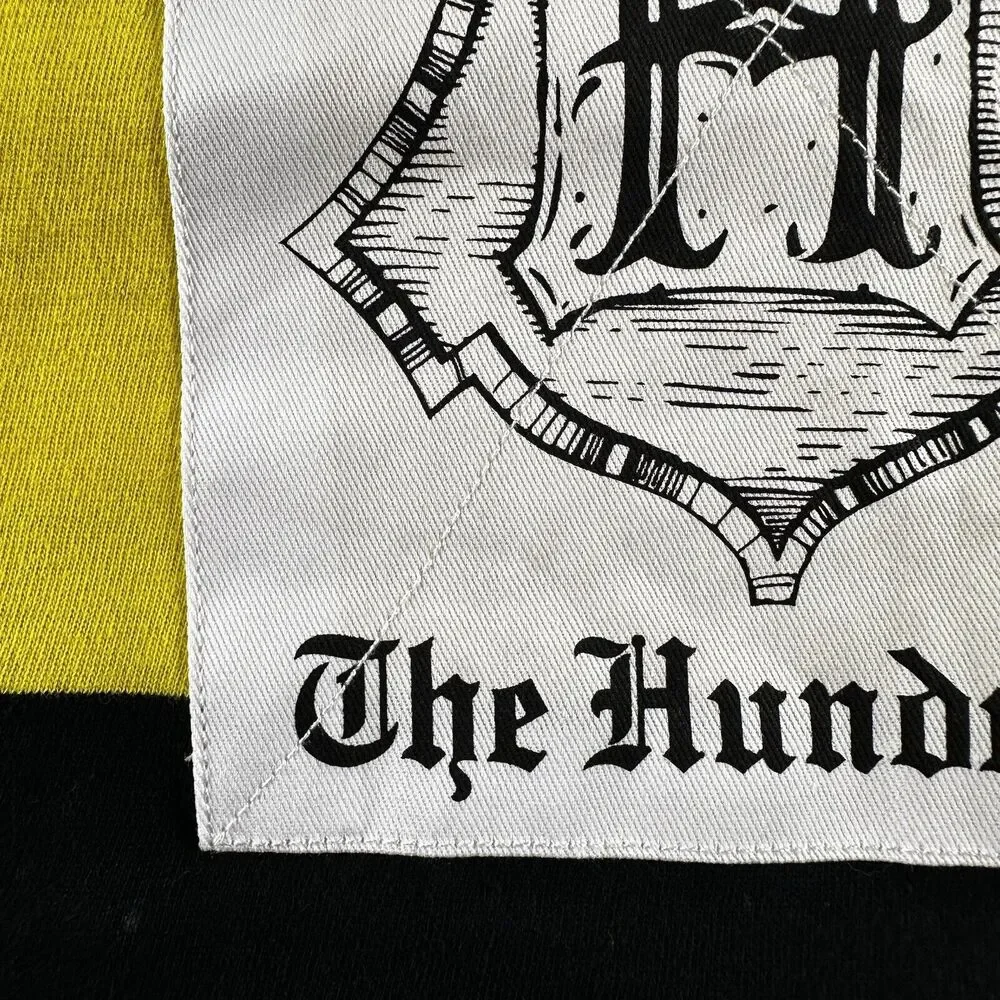 NWT The Hundreds x Harry Potter‎ House Hogwarts Rugby Hufflepuff Polo Size 2X